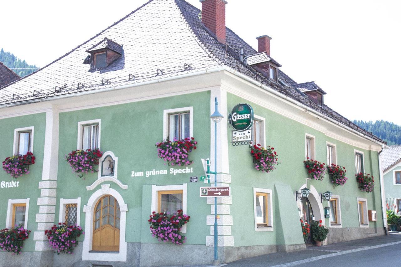 Gasthof Zum Gruenen Specht Oberzeiring Esterno foto