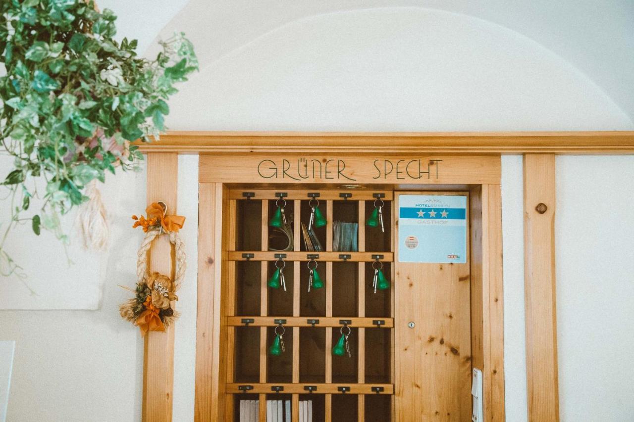 Gasthof Zum Gruenen Specht Oberzeiring Esterno foto